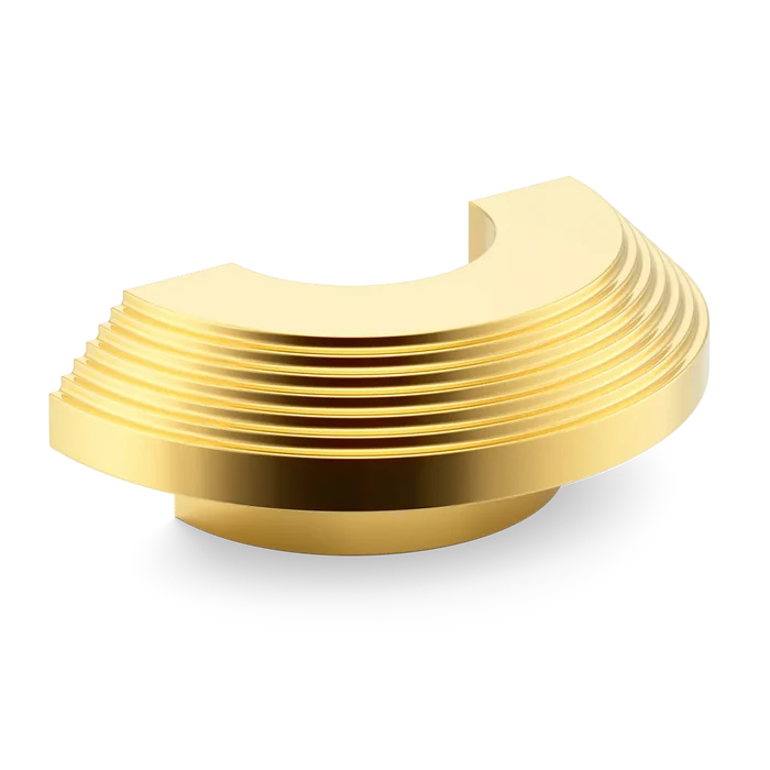 100MM / Polished Brass Lacquered
