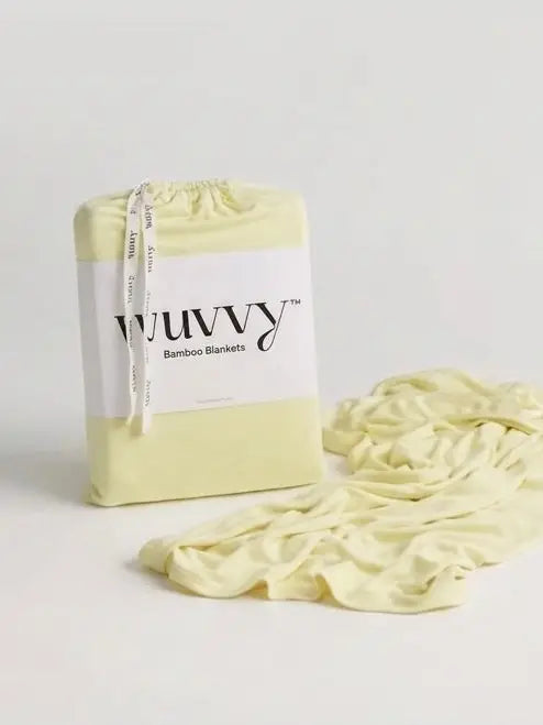 Wuvvy Large Blanket -Lemon