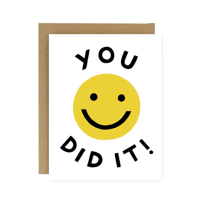 You Did It! Card Congrats
