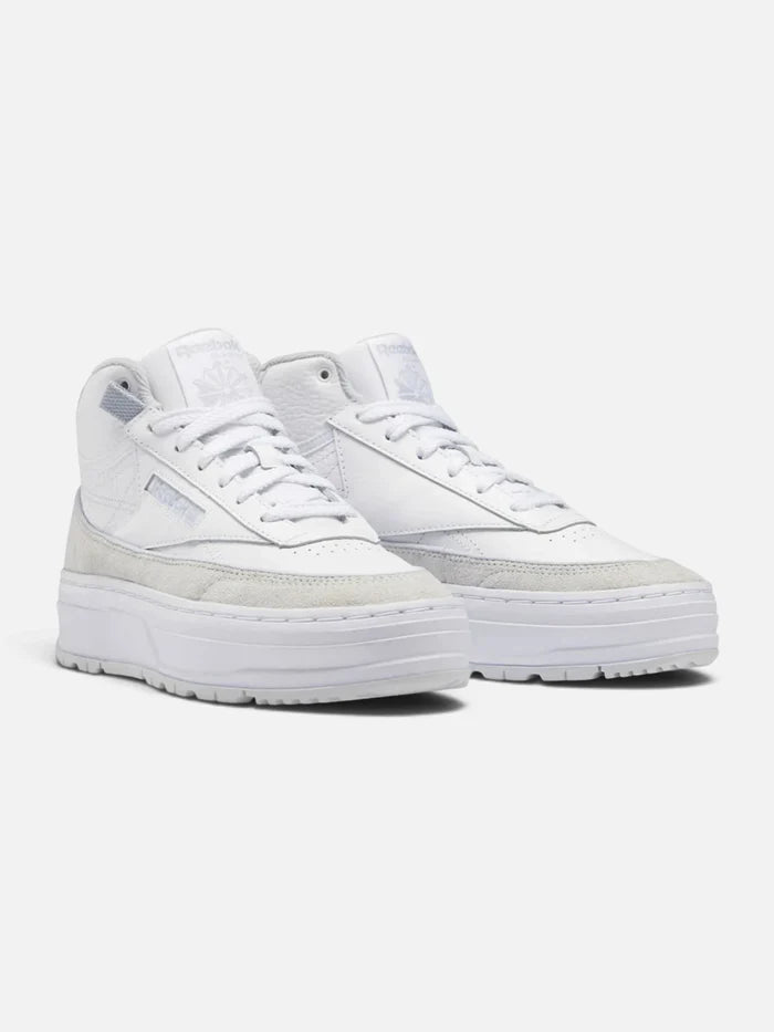 Zapatillas Reebok Club C Double Geo Mid Blanco