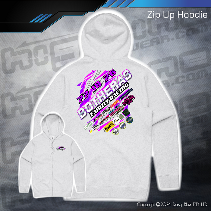 Zip Up Hoodie - Botheras Family Racing