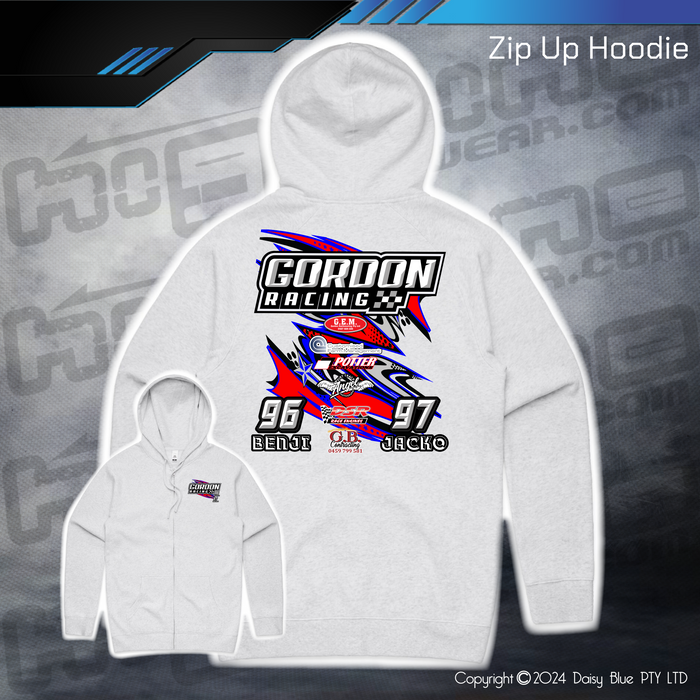 Zip Up Hoodie - Gordon Racing