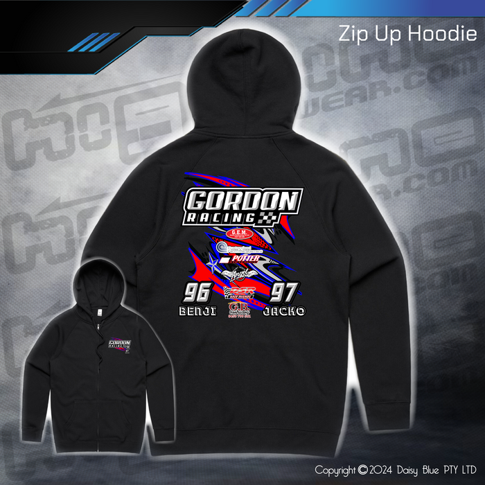 Zip Up Hoodie - Gordon Racing