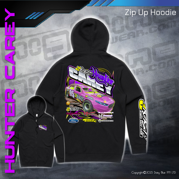 Zip Up Hoodie - Hunter Carey