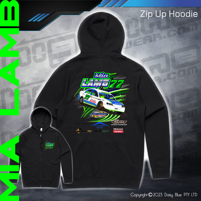 Zip Up Hoodie - Mia Lamb