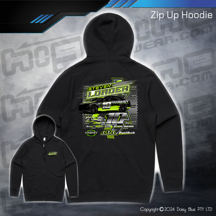 Zip Up Hoodie - Steve Loader Sports Sedan