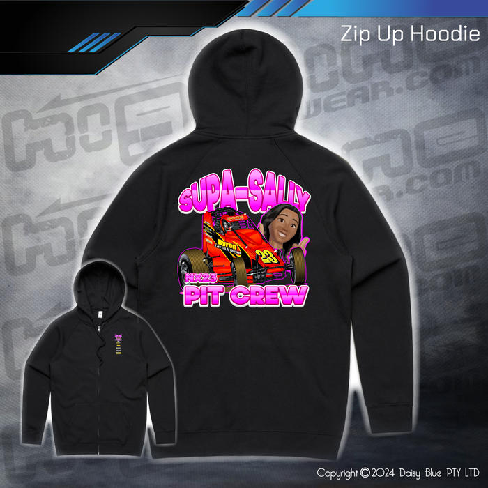 Zip Up Hoodie - Supa-Sally