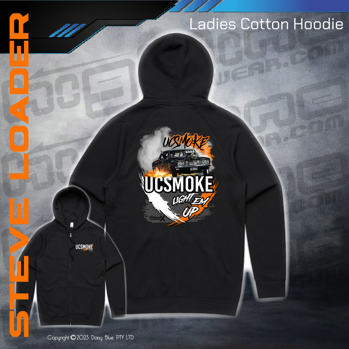 Zip Up Hoodie - UCSmoke Light Em Up
